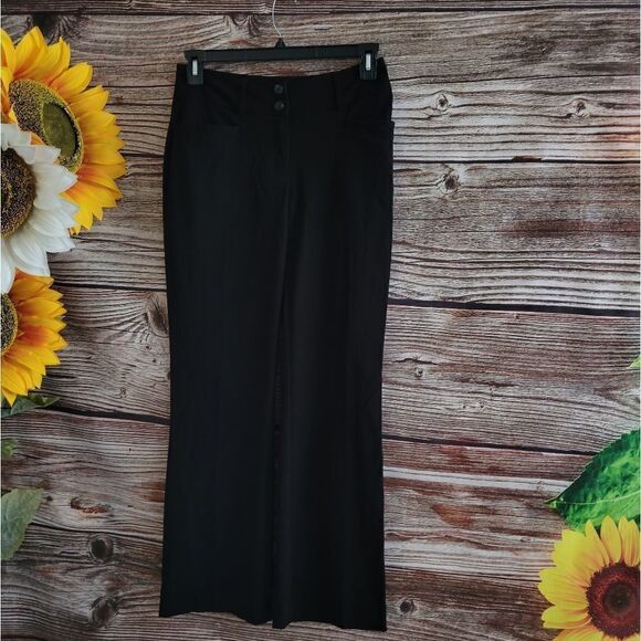 Alfani Women's Flare black pants Pre-owned - Picture 1 of 5